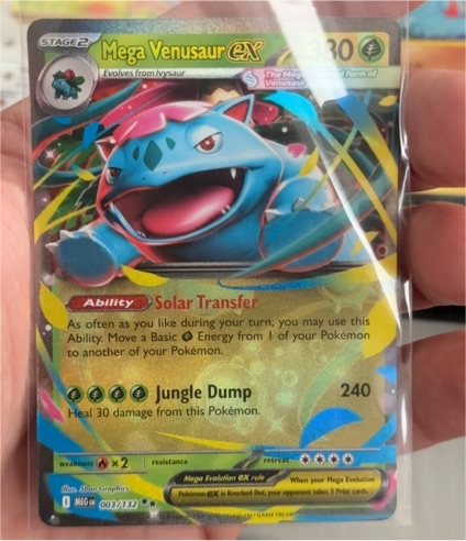 2014 Pokémon XY Evolutions #003 Mega Venusaur EX — front