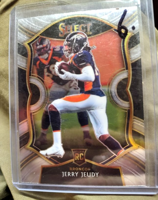 2020 Panini Select #6 Jerry Jeudy — front