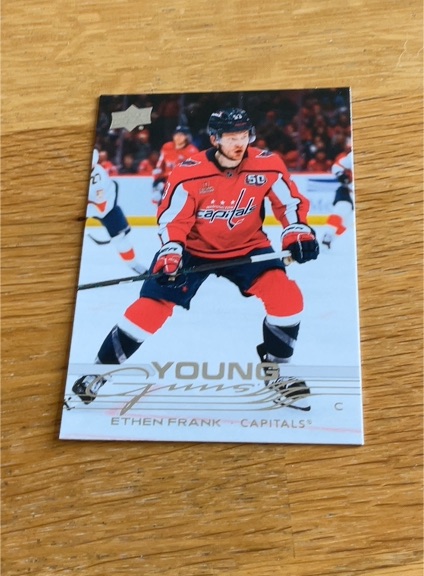 2022 Upper Deck Young Guns #YGS-1 Ethen Frank — front