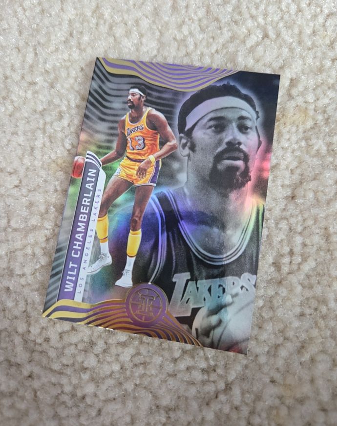 2021 Panini Court Kings #1 Wilt Chamberlain — front