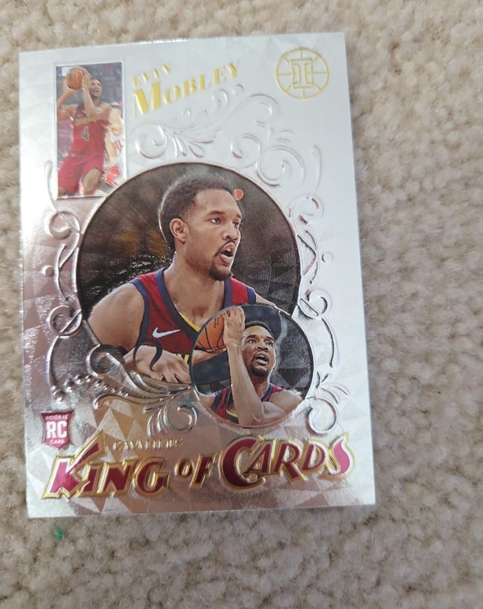 2021 Panini King of Cards Evan Mobley — front