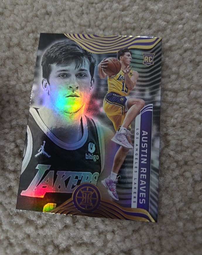 2022 Panini Austin Reaves Rookie Card — front
