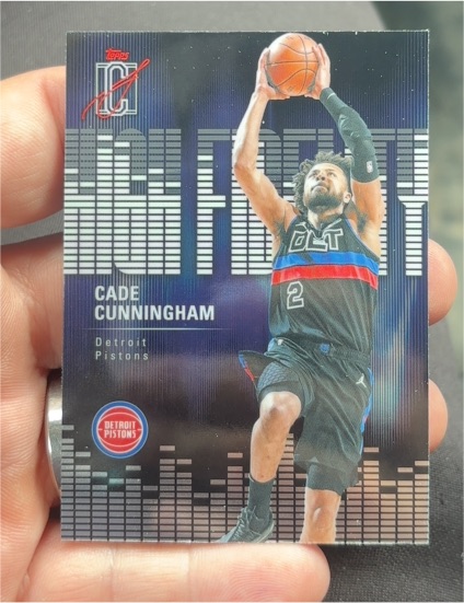 2022 Topps FCL High Fidelity Cade Cunningham — front
