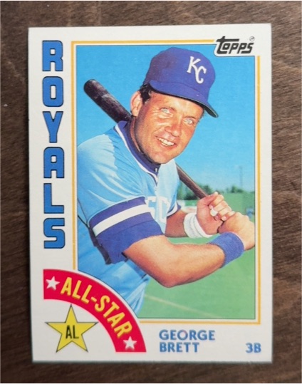 1980 Topps #300 George Brett — front