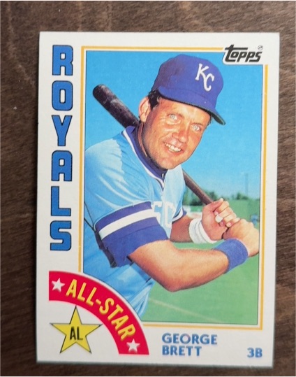 1982 Topps #300 George Brett — front