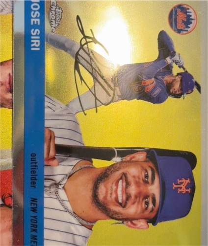 2021 Topps Chrome #TC-1 Jose Siri — front