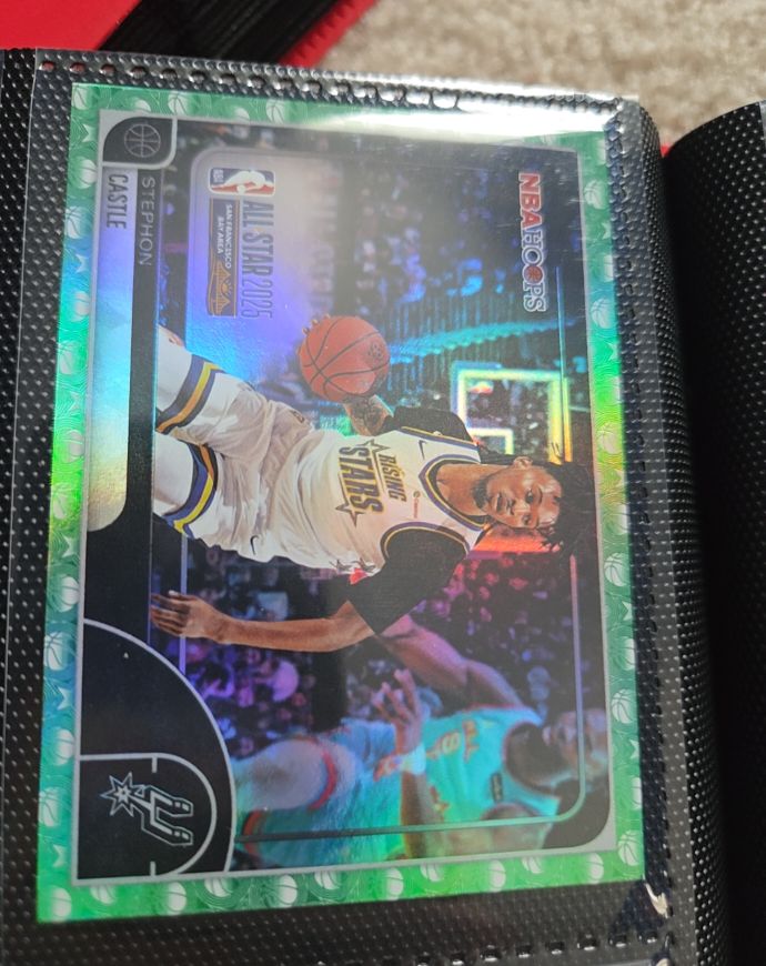 2022 NBA Hoops #AS-05 Stephon Castle All-Star — front