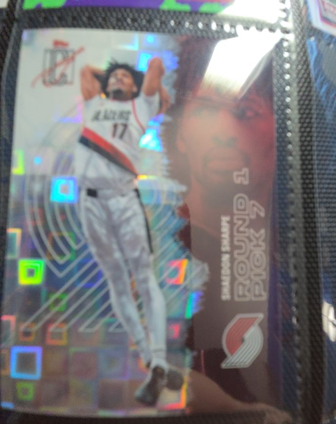 2022 Donruss #7 Shaedon Sharpe — front