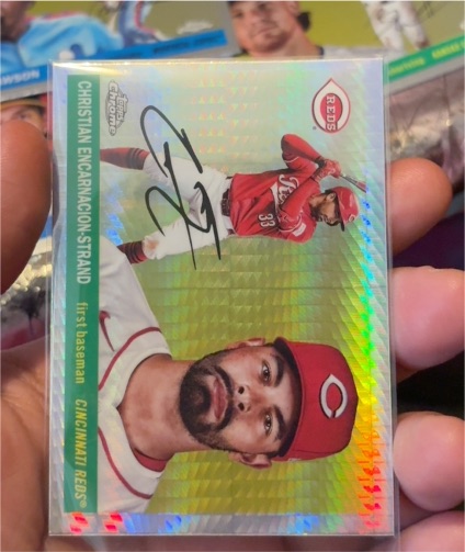 2023 Topps Chrome Update #CET-1 Christian Encarnacion-Strand — front