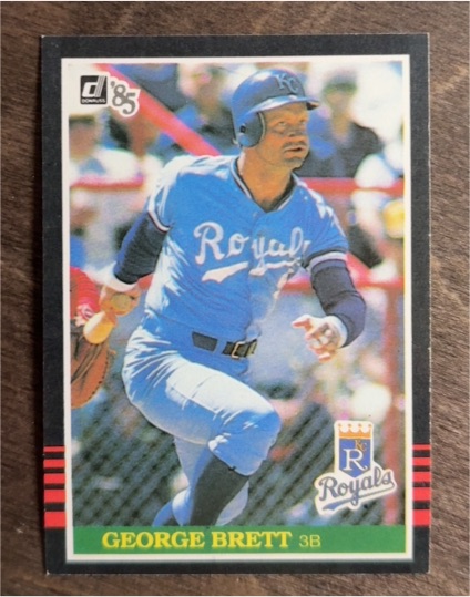 1985 Donruss #85 George Brett — front
