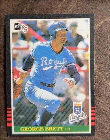 1985 Donruss #85 George Brett — front