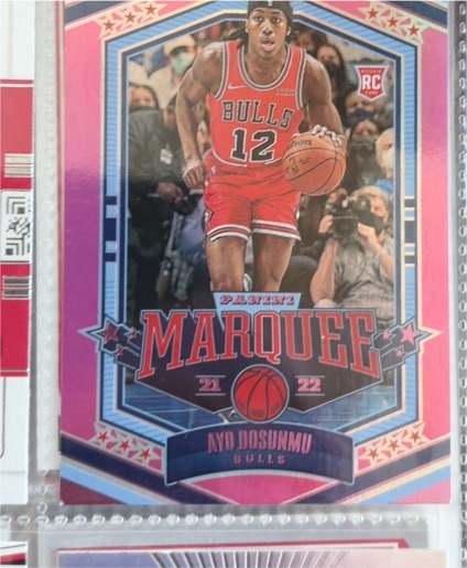 2021 Panini Marquee #Ayo Dosunmu — front