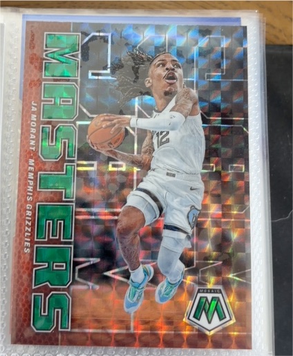 2021 Panini Mosaic #12 Ja Morant Masters — front