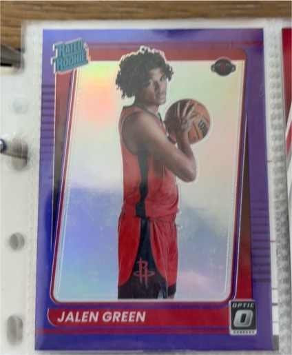 2021 Donruss Optic #192 Jalen Green — front