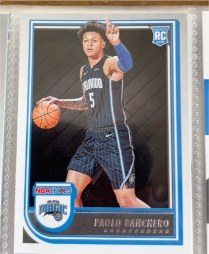 2022 Panini NBA Hoops #5 Paolo Banchero — front