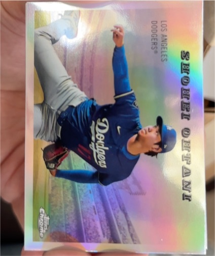 2023 Topps Chrome #CHP-1 Shohei Ohtani — front
