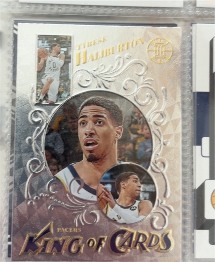 2022 Panini King of Cards #KING-TH Tyrese Haliburton — front