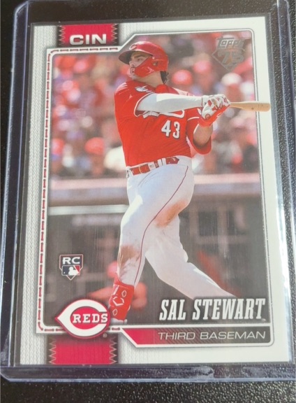 2022 Topps #43 Sal Stewart — front