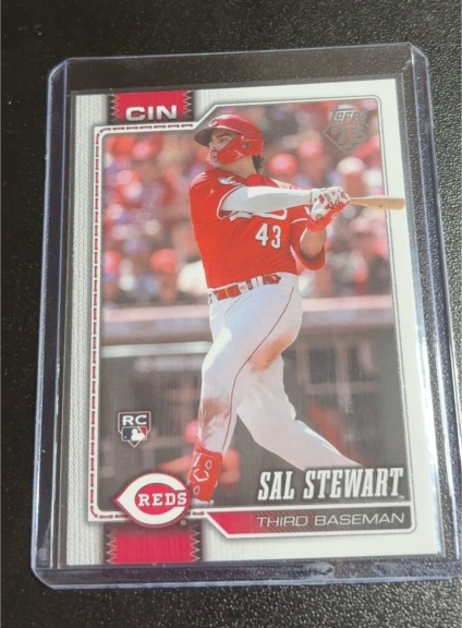2022 Topps #43 Sal Stewart — front