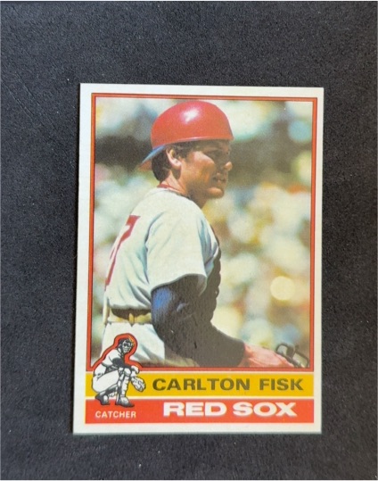 1981 Topps #300 Carlton Fisk — front