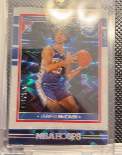 2023 Panini Hoops #1 Jared McCain — front