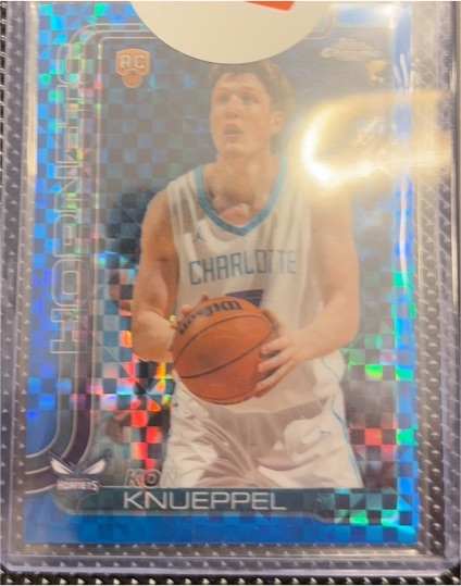 2019 Topps Chrome #RC Konrad Knueppel — front