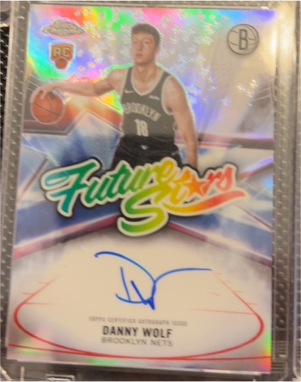 2021 Panini Chronicles Future Stars Danny Wolf — front