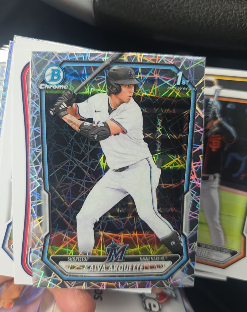 2023 Bowman Chrome #1 Aiva Arquette — front