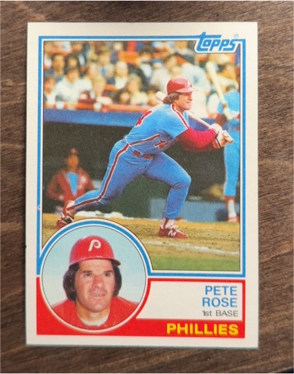 1982 Topps #300 Pete Rose — front