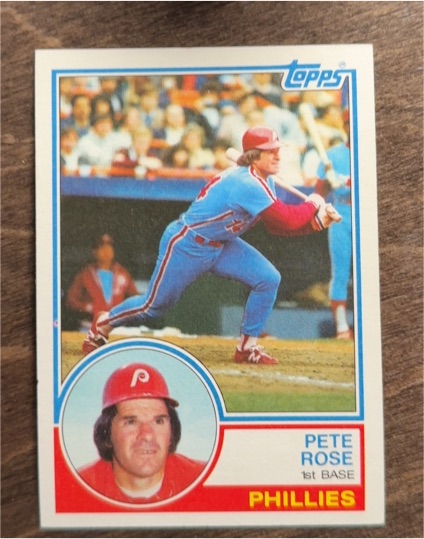 1982 Topps #300 Pete Rose — front