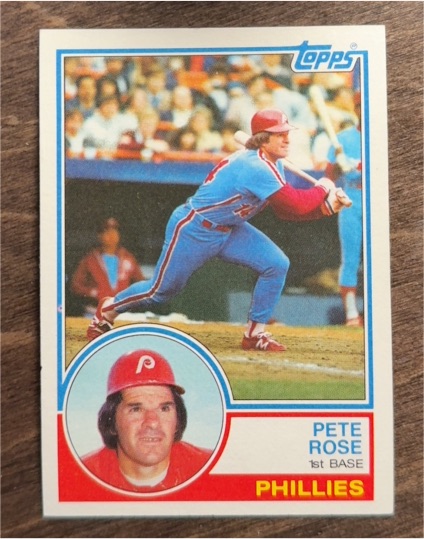 1982 Topps #300 Pete Rose — front