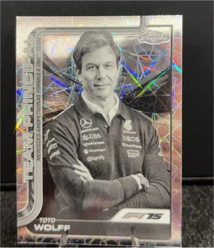 2023 Topps Chrome F1 #TEAM-PR-1 Toto Wolff — front