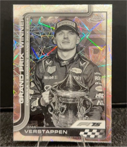 2024 Topps Chrome F1 #Max Verstappen Grand Prix Winner — front