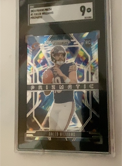 2024 Panini Prizm #1 Caleb Williams Prizmatic — front