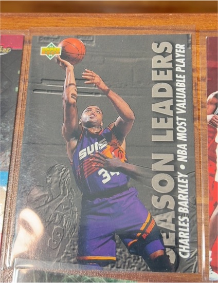 1994 Upper Deck Season Leaders #MVP-1 Charles Barkley — front