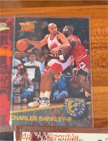 1992-93 Fleer Ultra #2 Charles Barkley — front