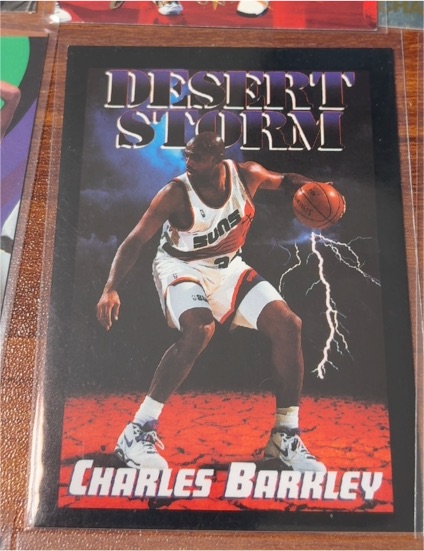 1993 SkyBox Desert Storm #DS1 Charles Barkley — front