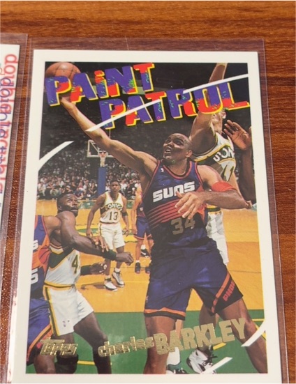 1991 Topps Paint Patrol Charles Barkley — front