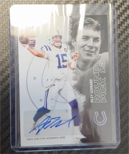 2022 Topps Riley Leonard RC — front