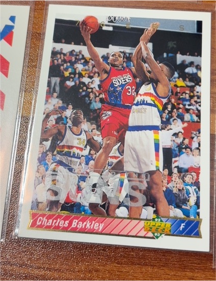 1993 Upper Deck #F Charles Barkley — front