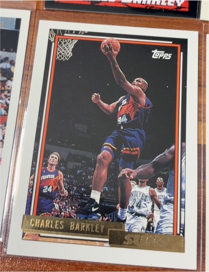 1991 Topps #94 Charles Barkley — front