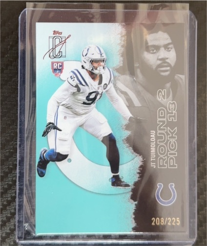 2023 Topps DC JT Tuimoloau #208 — front