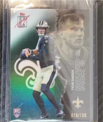 2023 Topps NFL #016 Tyler Shough — front