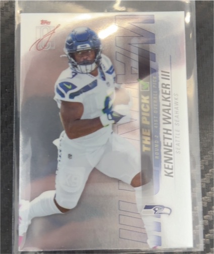 2022 Topps #106 Kenneth Walker III — front