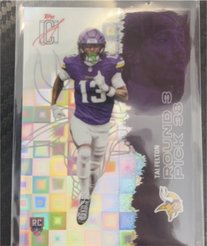 2023 Topps On Demand #36 Tae'Fon Felton — front