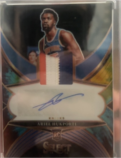 2021 Panini Select #RC Ariel Hukporti — front