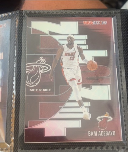 2021 NBA Hoops Net 2 Net Bam Adebayo — front