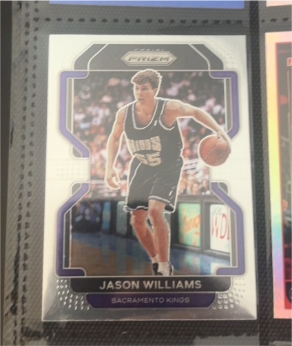 2000 Panini Prizm #75 Jason Williams — front