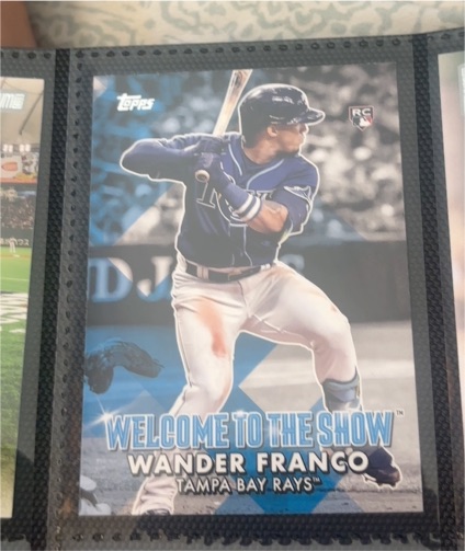 2021 Topps Welcome to the Show Wander Franco — front