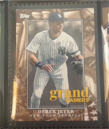 1997 Topps Grand Gamers #GG1 Derek Jeter — front